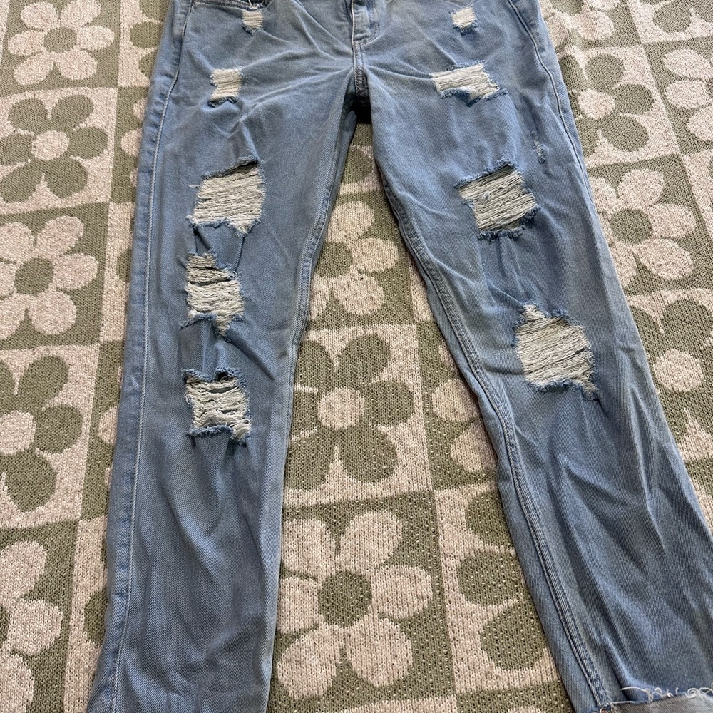 Hollister Distressed Blue Jeans